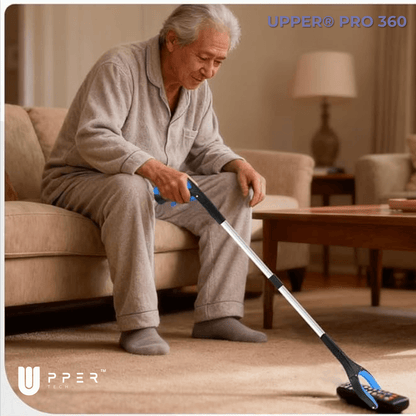 Pinza Recoge Objetos UPPER® PRO 360° — Aluminio Premium, plegable y pinza antideslizante - NUEVA VERSIÓN 2025