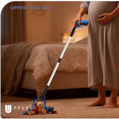 Pinza Recoge Objetos UPPER® PRO 360° — Aluminio Premium, plegable y pinza antideslizante - NUEVA VERSIÓN 2025