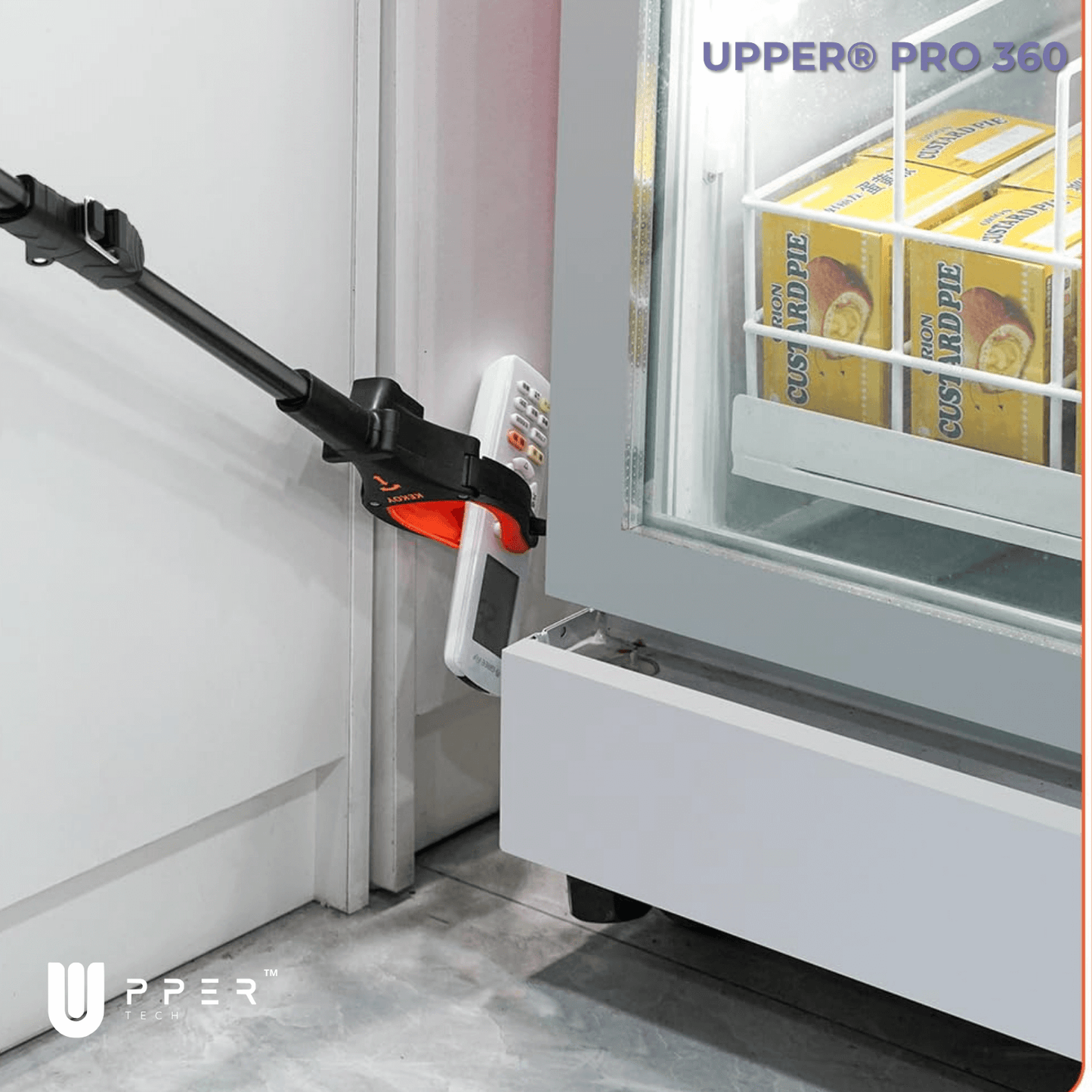 Pinza Recoge Objetos UPPER® PRO 360° — Aluminio Premium, plegable y pinza antideslizante - NUEVA VERSIÓN 2025