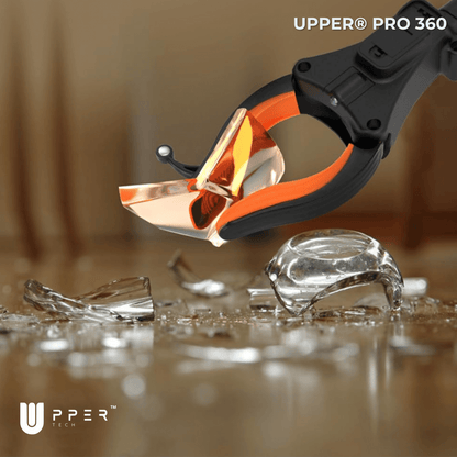 Pinza Recoge Objetos UPPER® PRO 360° — Aluminio Premium, plegable y pinza antideslizante - NUEVA VERSIÓN 2025